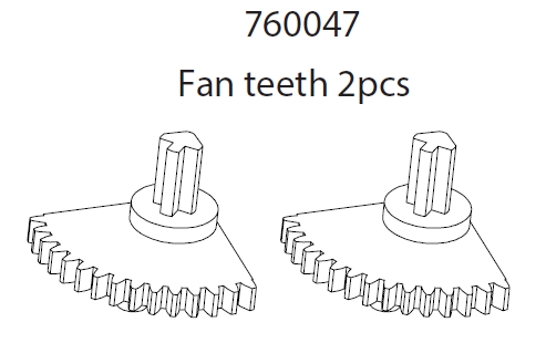 Fan teeth: GEN2V[V